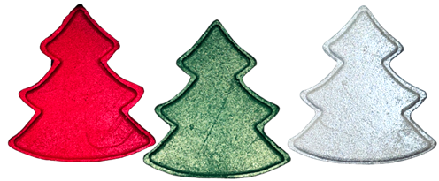 Frosted Tree Set