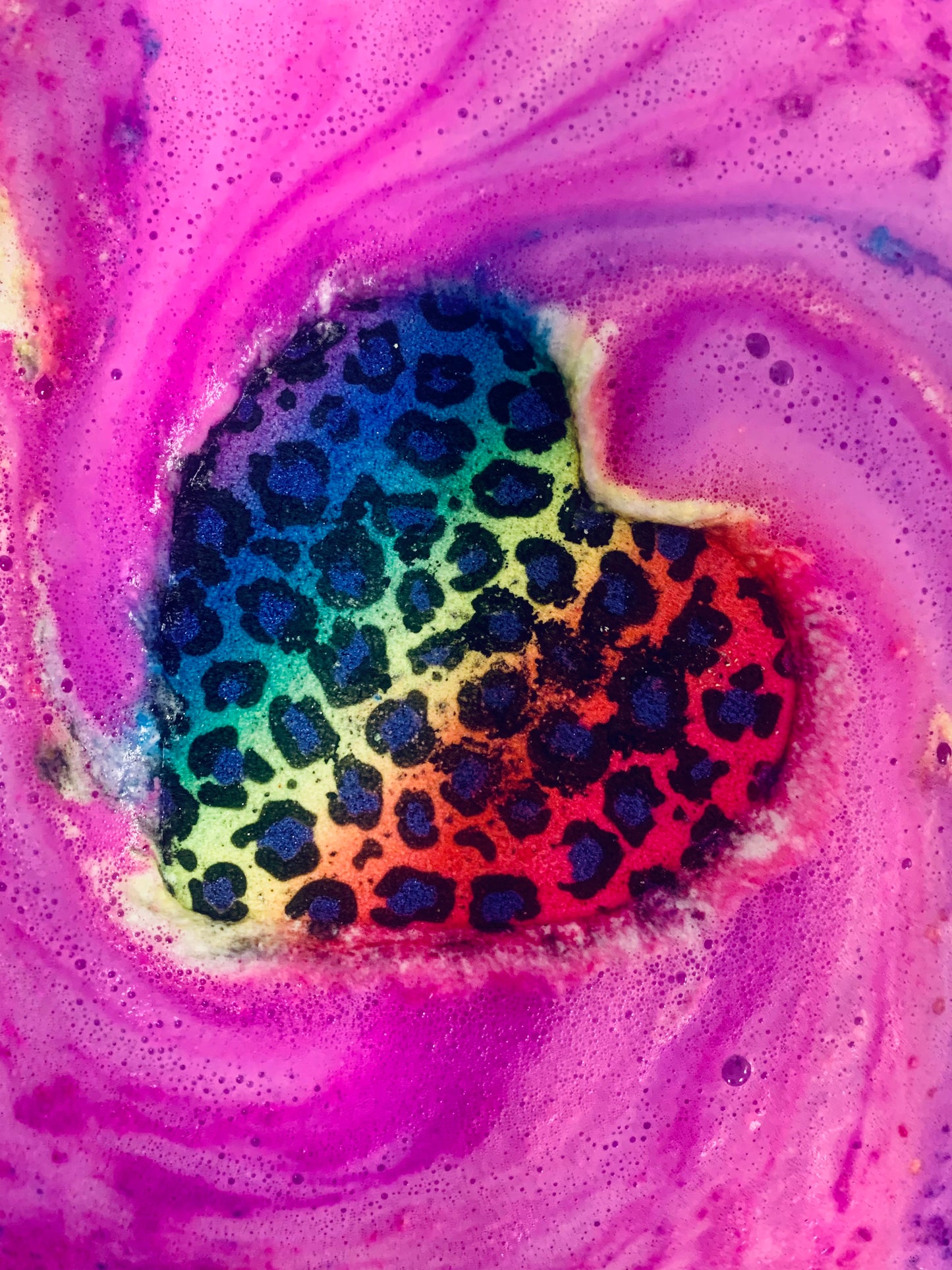 Neon 90's Heart Bossbomb