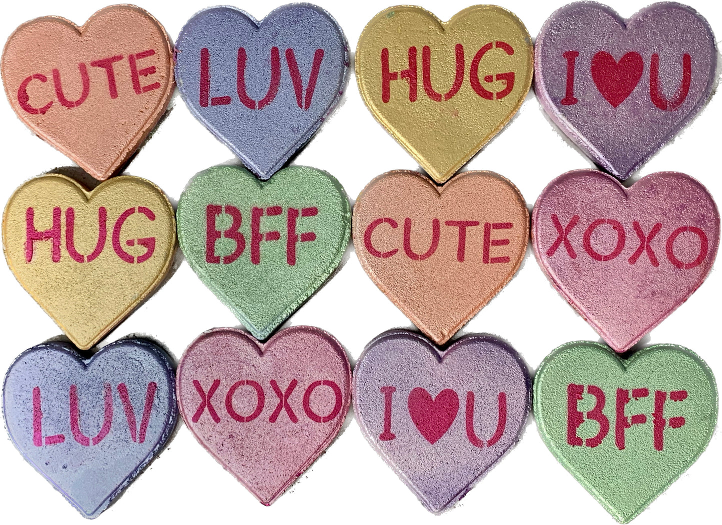 Small Conversation Heart BossBomb