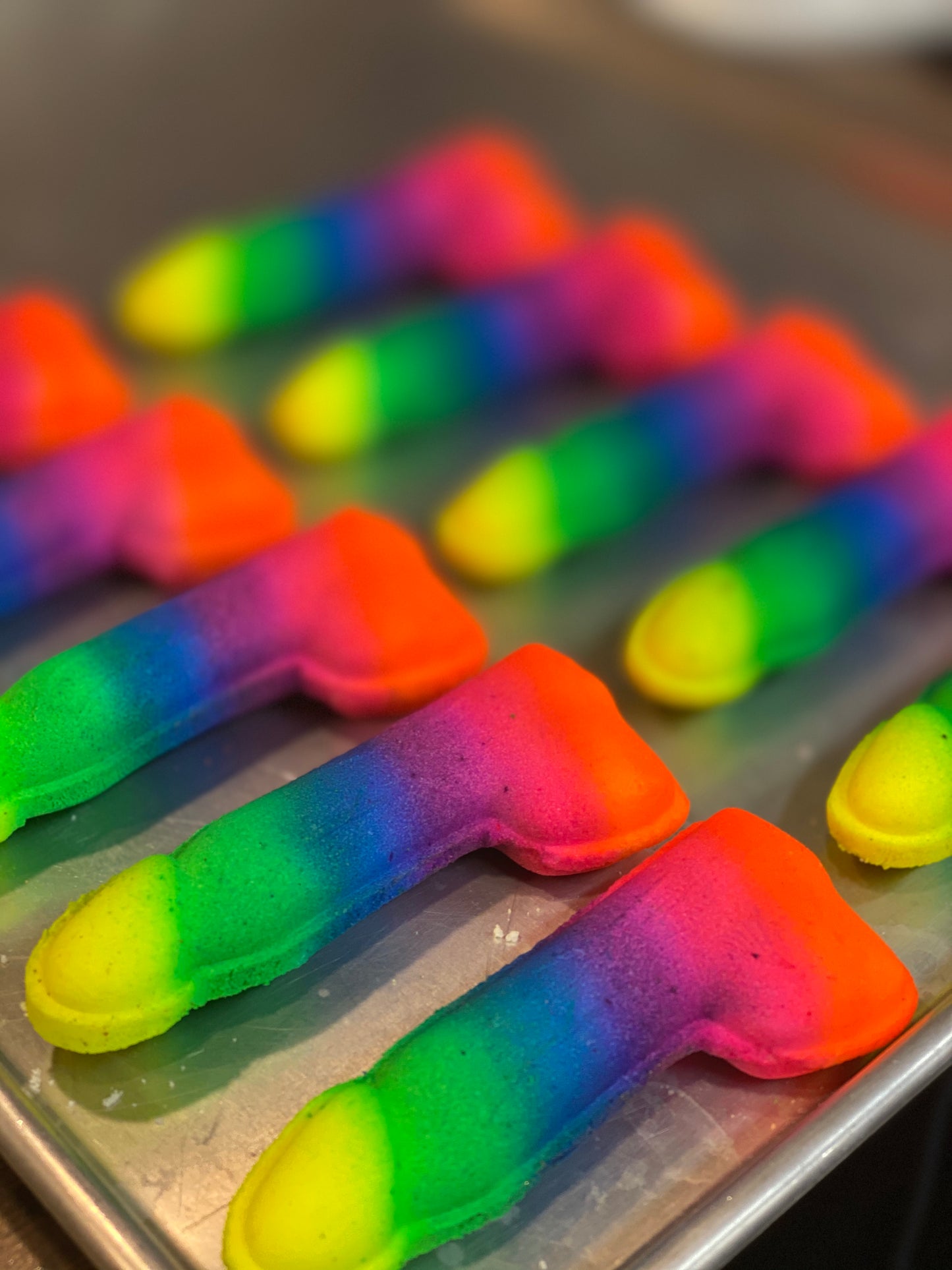 Neon Rainbow Willy