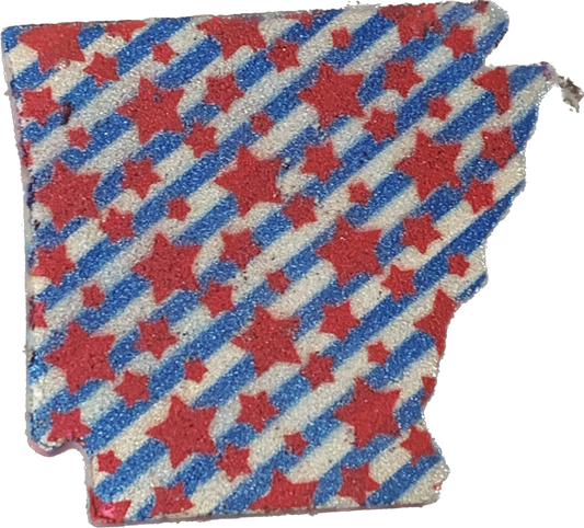 Arkansas Stars and Stripes BossBomb